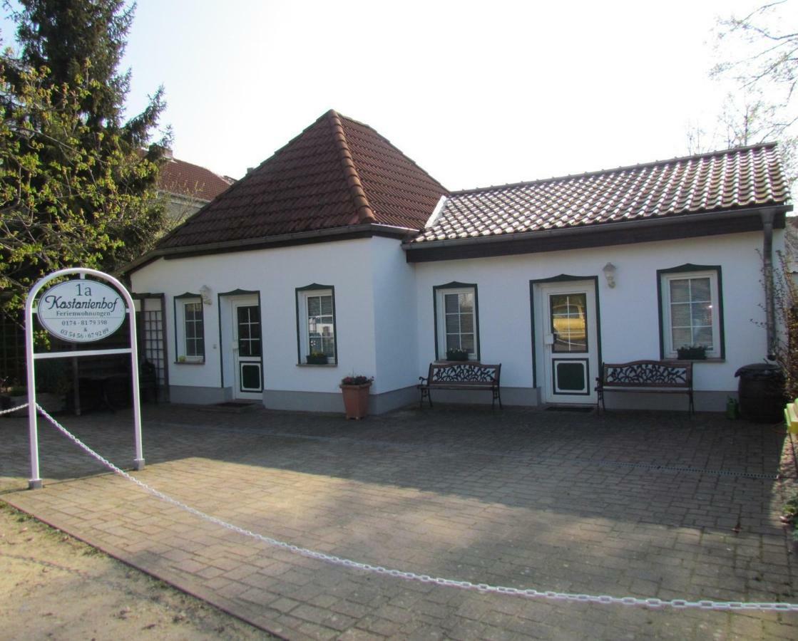 Kastanienhof Luebben Appartement Buitenkant foto